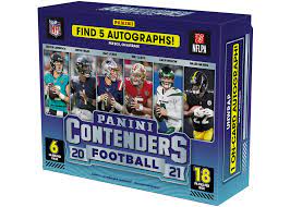2020-21  Panini Contenders Football Hobby Box